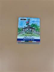 SPORTS MEMORABILIA: AUGUSTA NATIONAL MASTERS BADGE 2018 SERIAL NUMBER QO2904